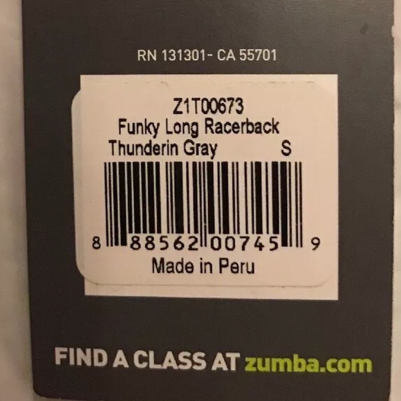 Zumba Funky Racerback Tank - Picture 6 of 6